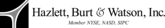 To Hazlett, Burt & Watson, Inc. website
